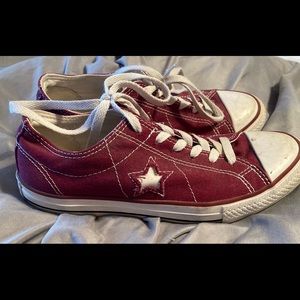 Crimson converse